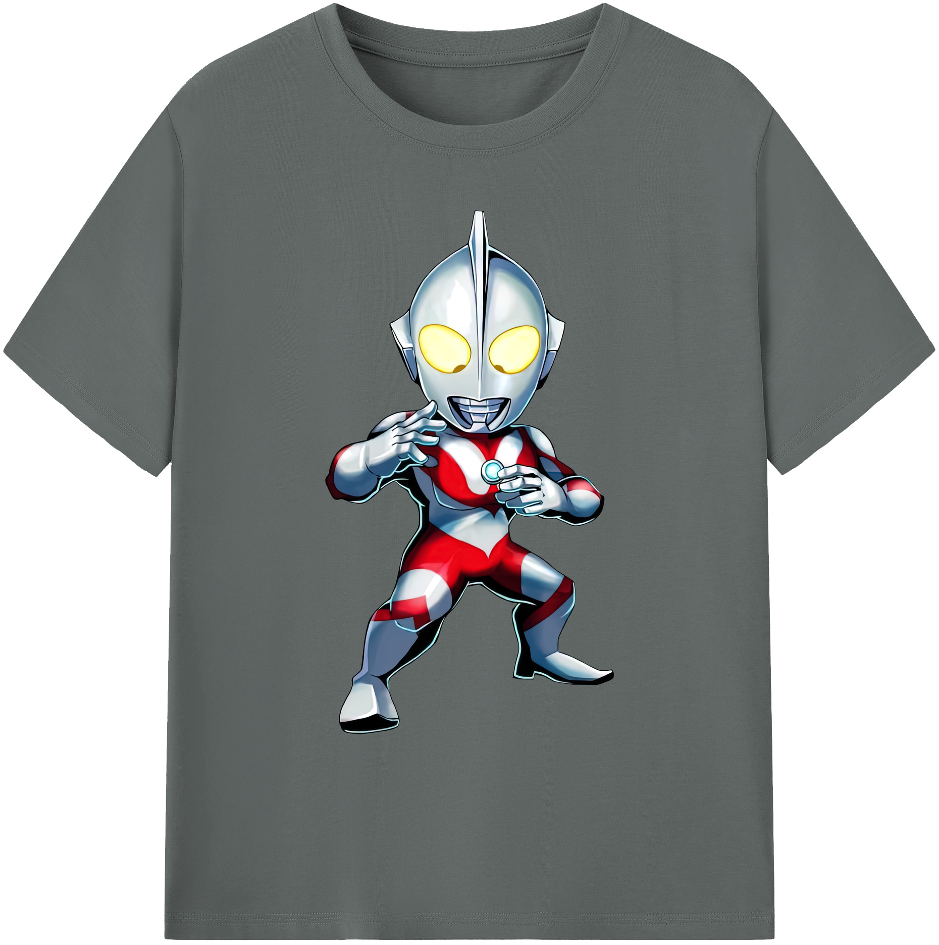 （画像用） ウルトラマン Ultraman 綿100％ メンズ半袖Tシャツ｜肌触りやわらか＆通気性